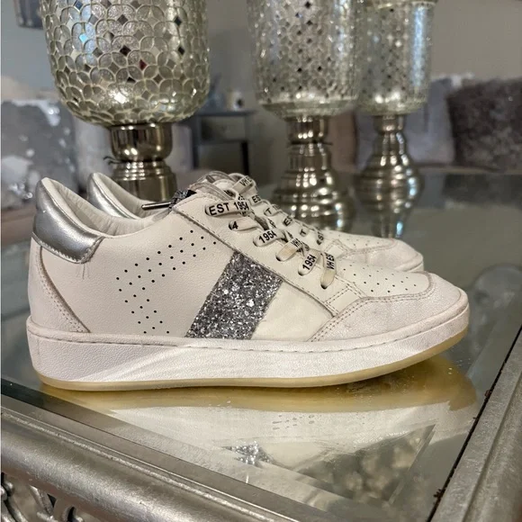 VINTAGE HAVANA COURT- WHITE MULTI Size 7.5 - Picture 2 of 8